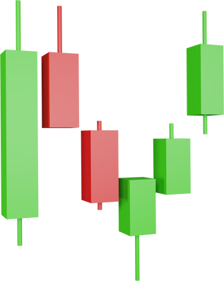 Growth graphic 3d icon